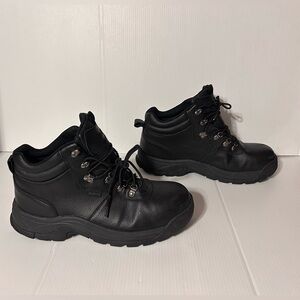 Propet MBU002L shield walker work black boot men size 15 XX Wide 5E